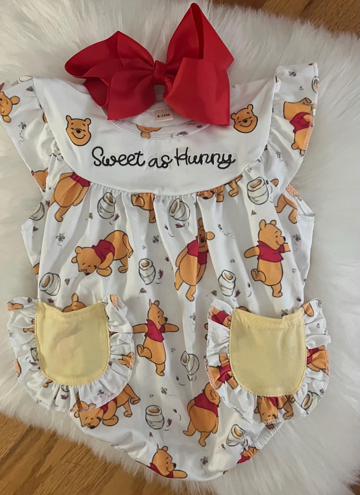 Custom Listing for Brandi Winnie the Pooh Bloomer Sets and Bubble Outfits