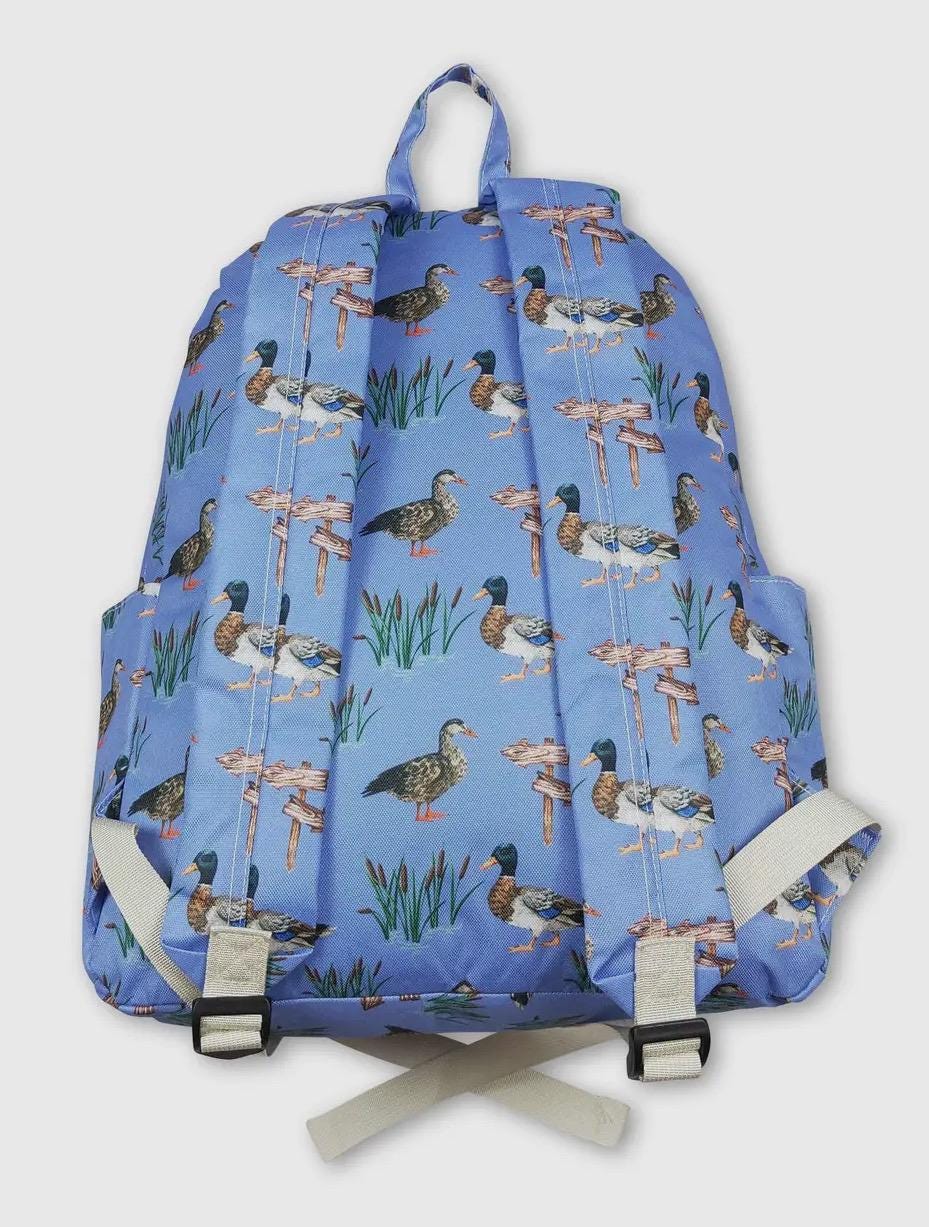 Boy’s Mallard Duck Bookbag, Diaper Bag