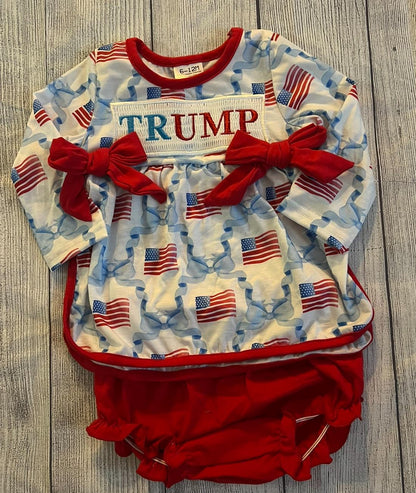 Donald Trump Smocked Bloomer Outfits